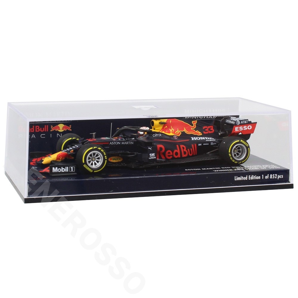 MINICHAMPS  1/43スケール アストンマーティン レッド ブル レーシング RB16 M.フェルスタッペン アブダビGP 2020 ウィナー 410201733