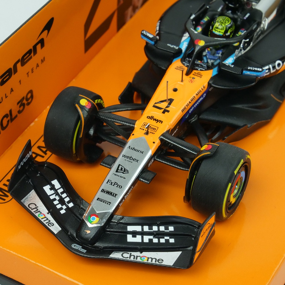 MINICHAMPS 1/43スケール マクラーレン F1チーム MCL39 L.ノリス