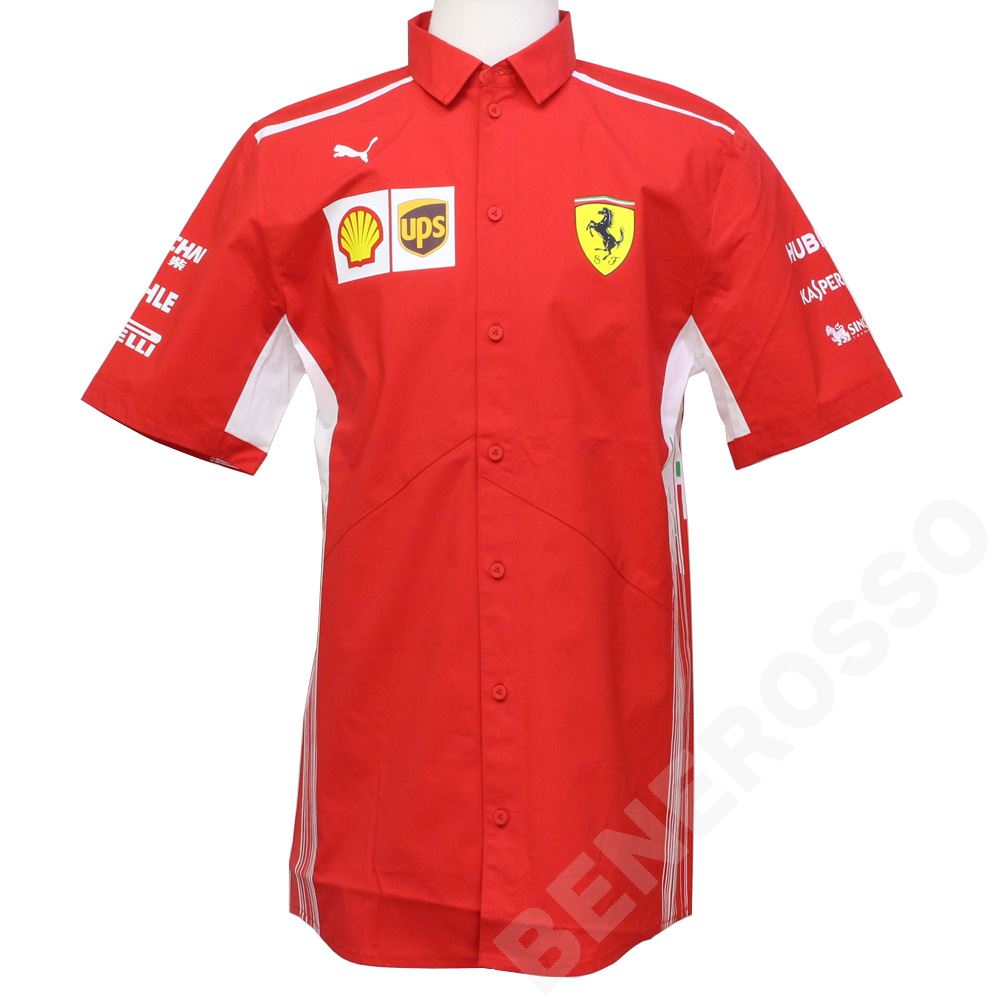 PUMA フェラーリ スクーデリア フェラーリ チーム シャツ 2018 レッド 762364-01