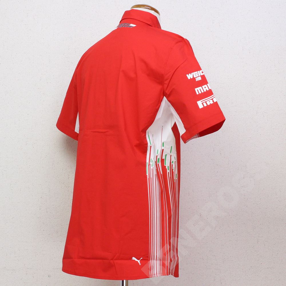 PUMA フェラーリ スクーデリア フェラーリ チーム シャツ 2018 レッド 762364-01