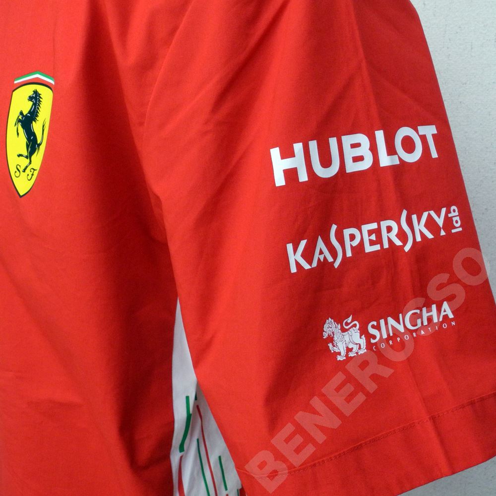 PUMA フェラーリ スクーデリア フェラーリ チーム シャツ 2018 レッド 762364-01