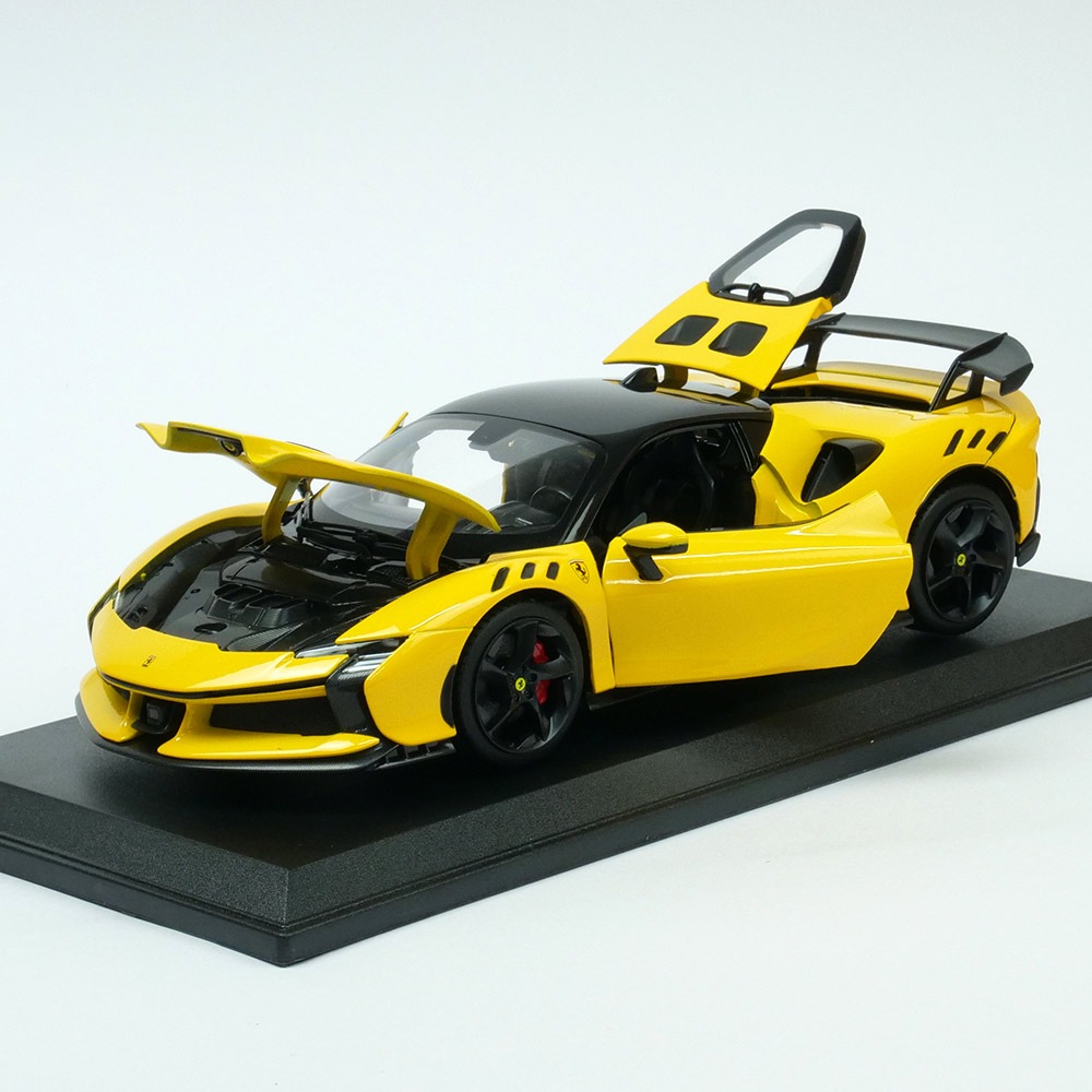 Bburago 1/18スケール フェラーリ SF90 XX ストラダーレ イエロー 18-16020Y