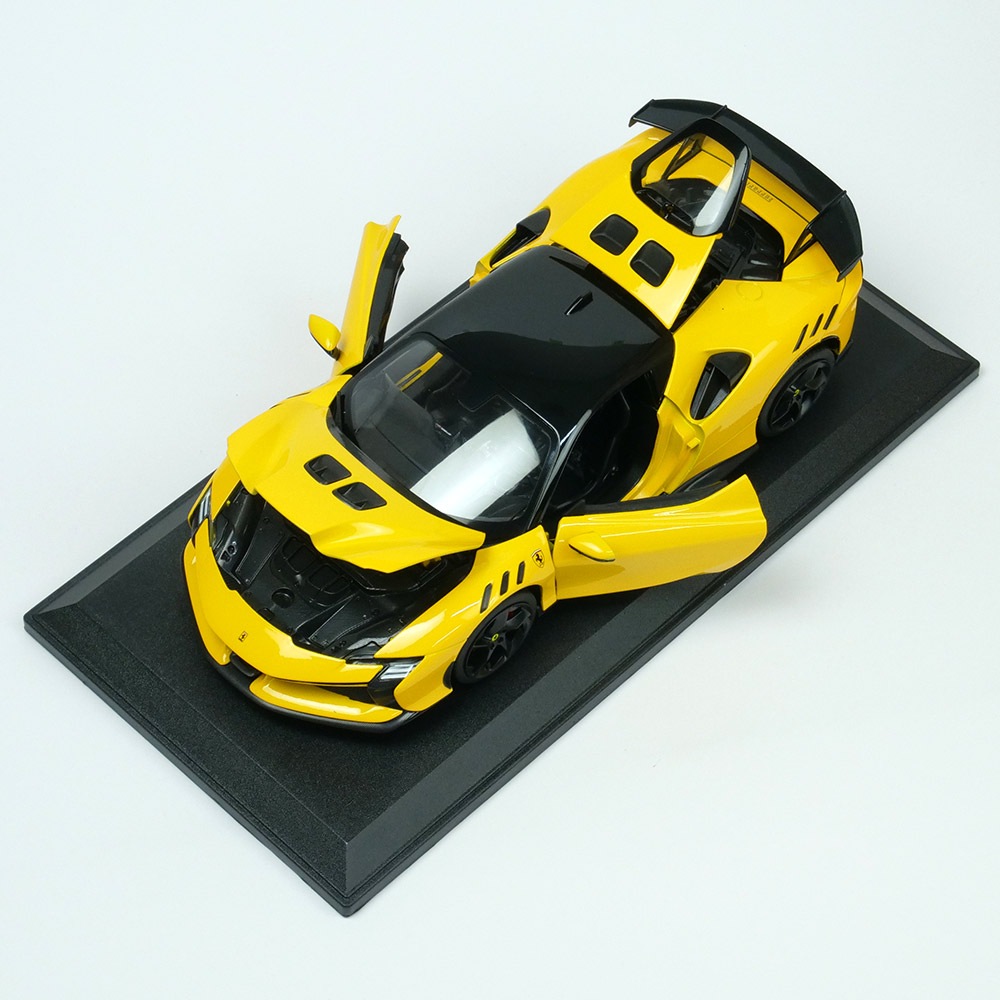 Bburago 1/18スケール フェラーリ SF90 XX ストラダーレ イエロー 18-16020Y