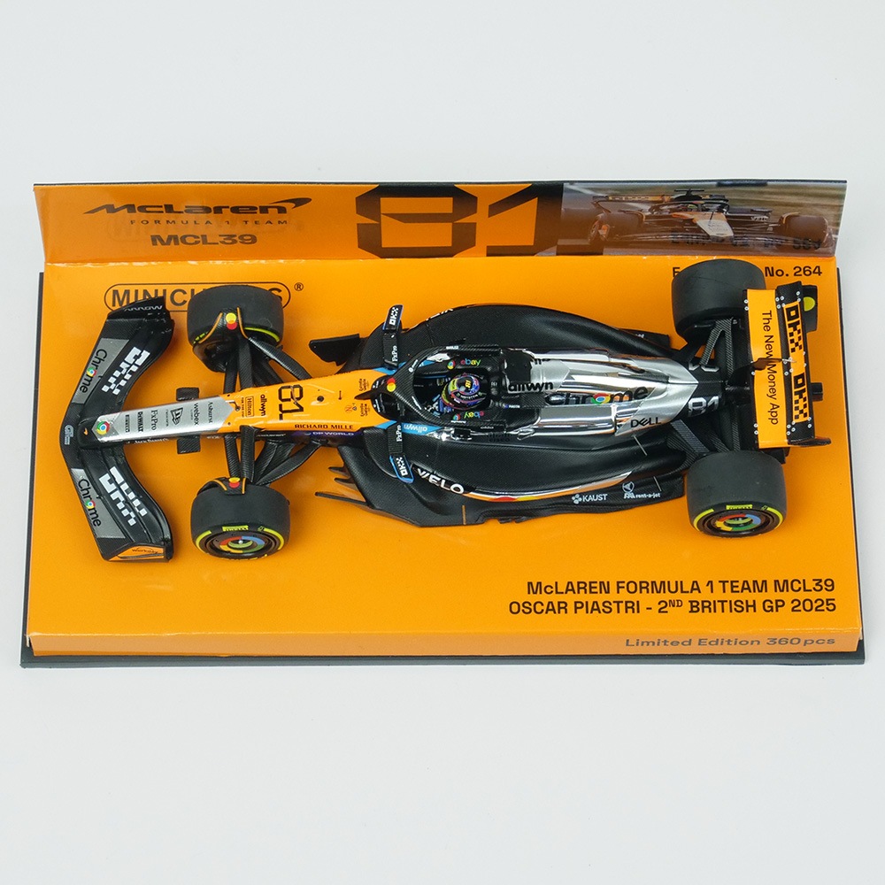MINICHAMPS 1/43スケール マクラーレン F1チーム MCL39 O.ピアストリ