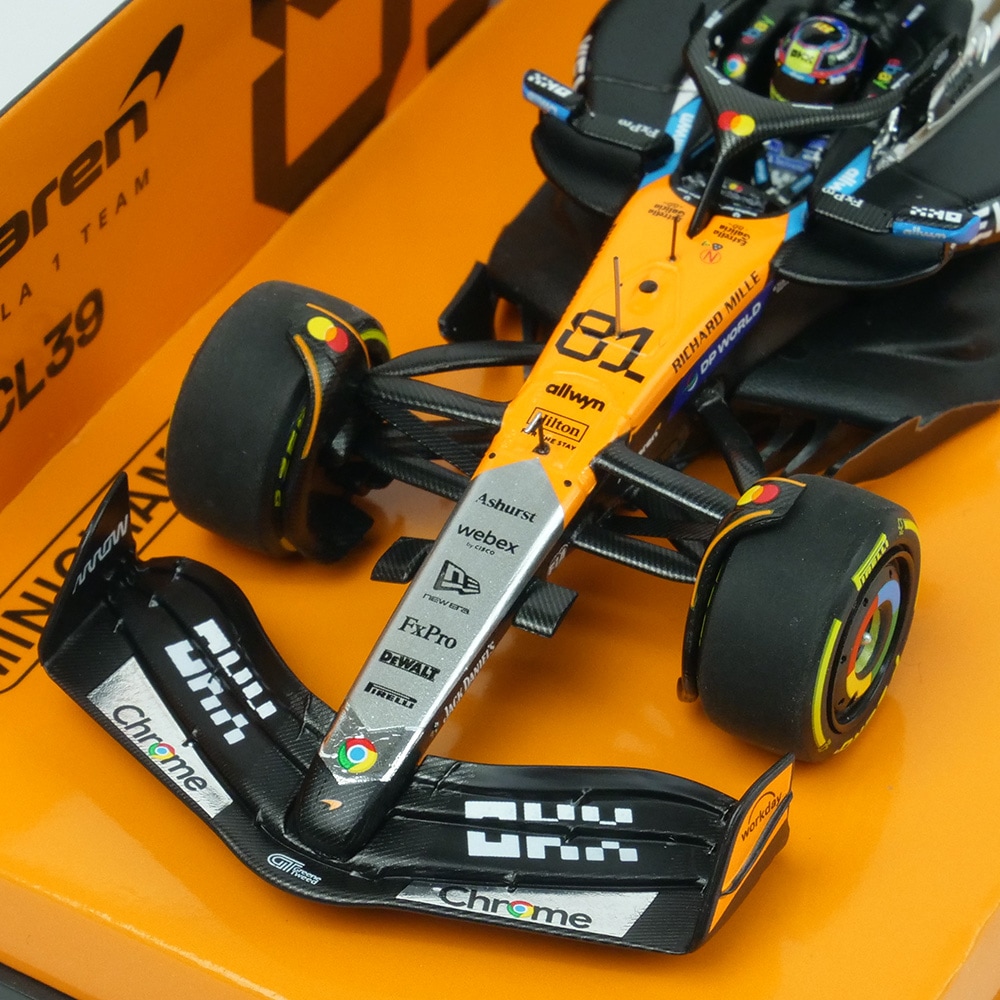 MINICHAMPS 1/43スケール マクラーレン F1チーム MCL39 O.ピアストリ