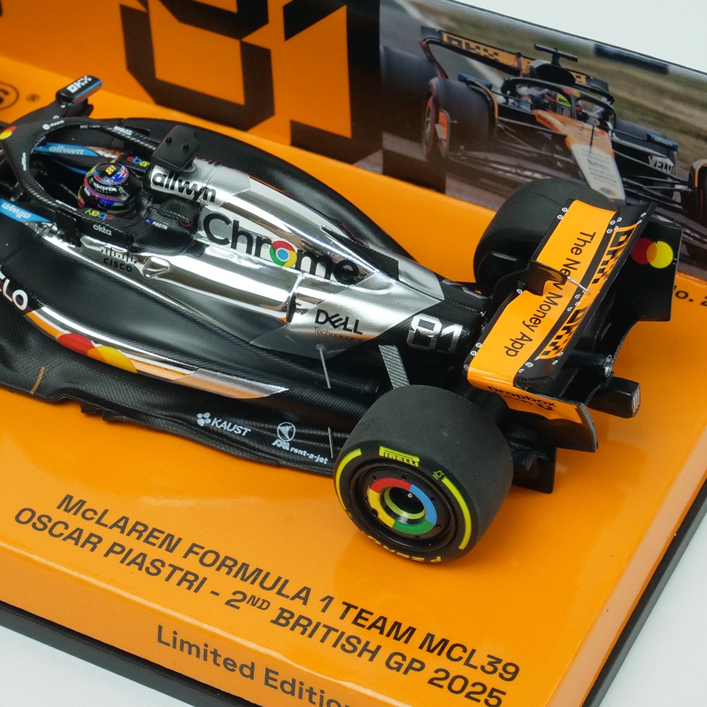 MINICHAMPS 1/43スケール マクラーレン F1チーム MCL39 O.ピアストリ