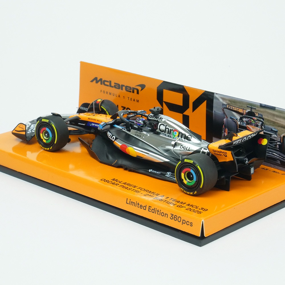 MINICHAMPS 1/43スケール マクラーレン F1チーム MCL39 O.ピアストリ