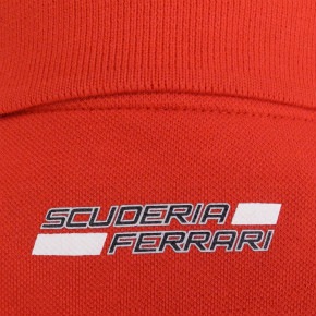 フェラーリ レディース スクデット ピケ ポロ レッド