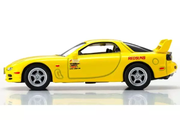 京商オリジナル 1/64スケール 頭文字D マツダRX-7(FD3S) イエロー