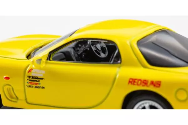 京商オリジナル 1/64スケール 頭文字D マツダRX-7(FD3S) イエロー