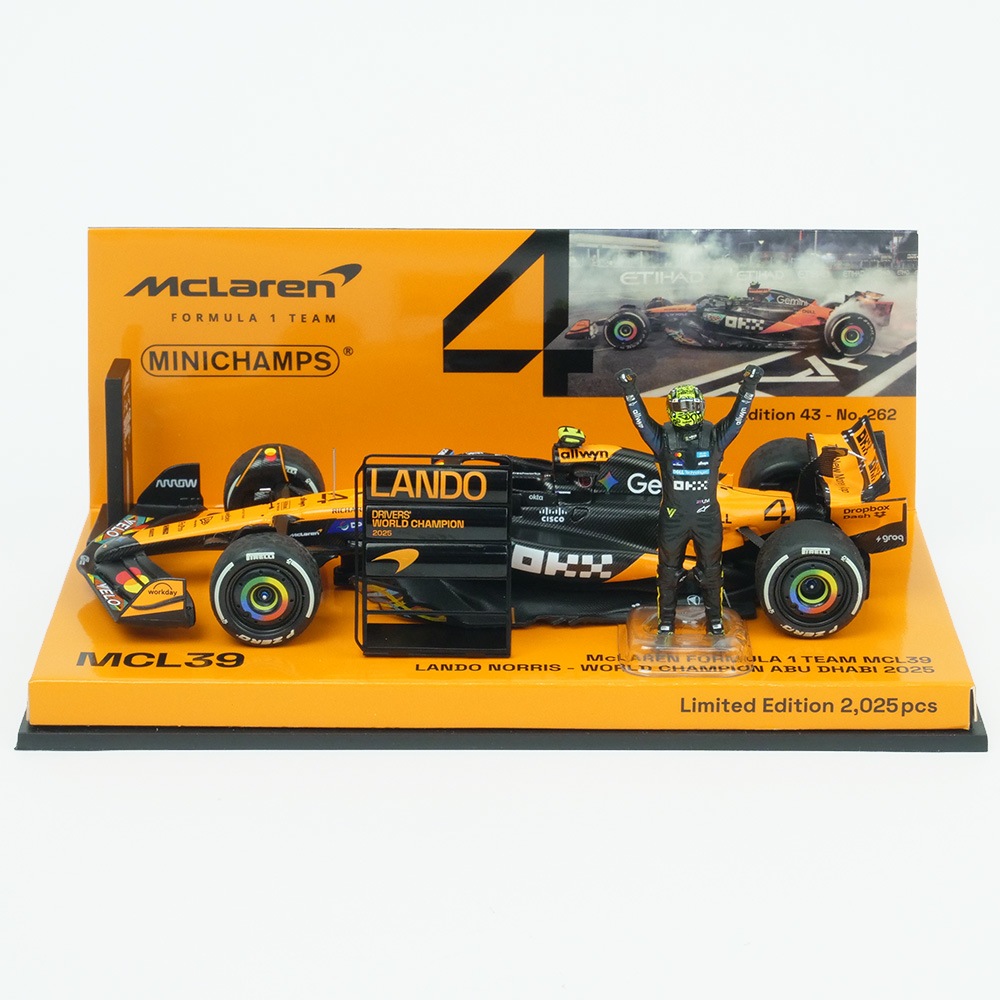 MINICHAMPS 1/43スケール マクラーレン F1チーム MCL39 L.ノリス