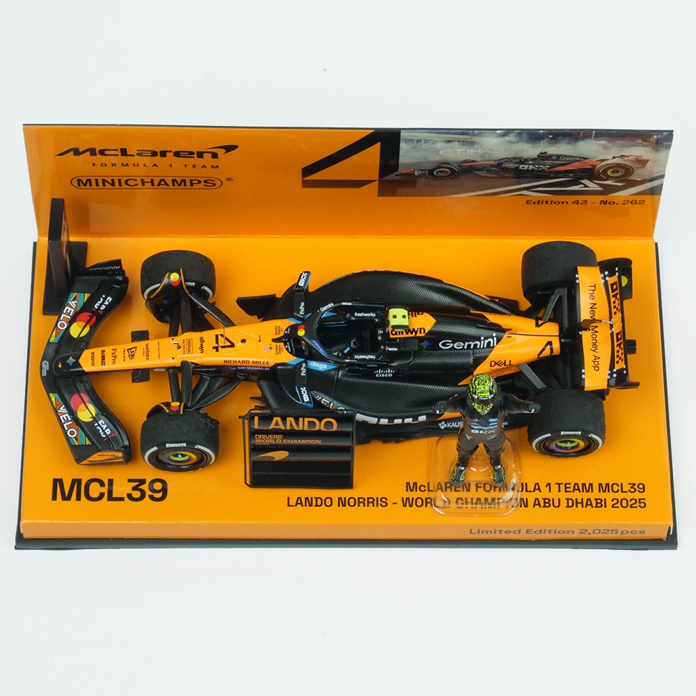 MINICHAMPS 1/43スケール マクラーレン F1チーム MCL39 L.ノリス