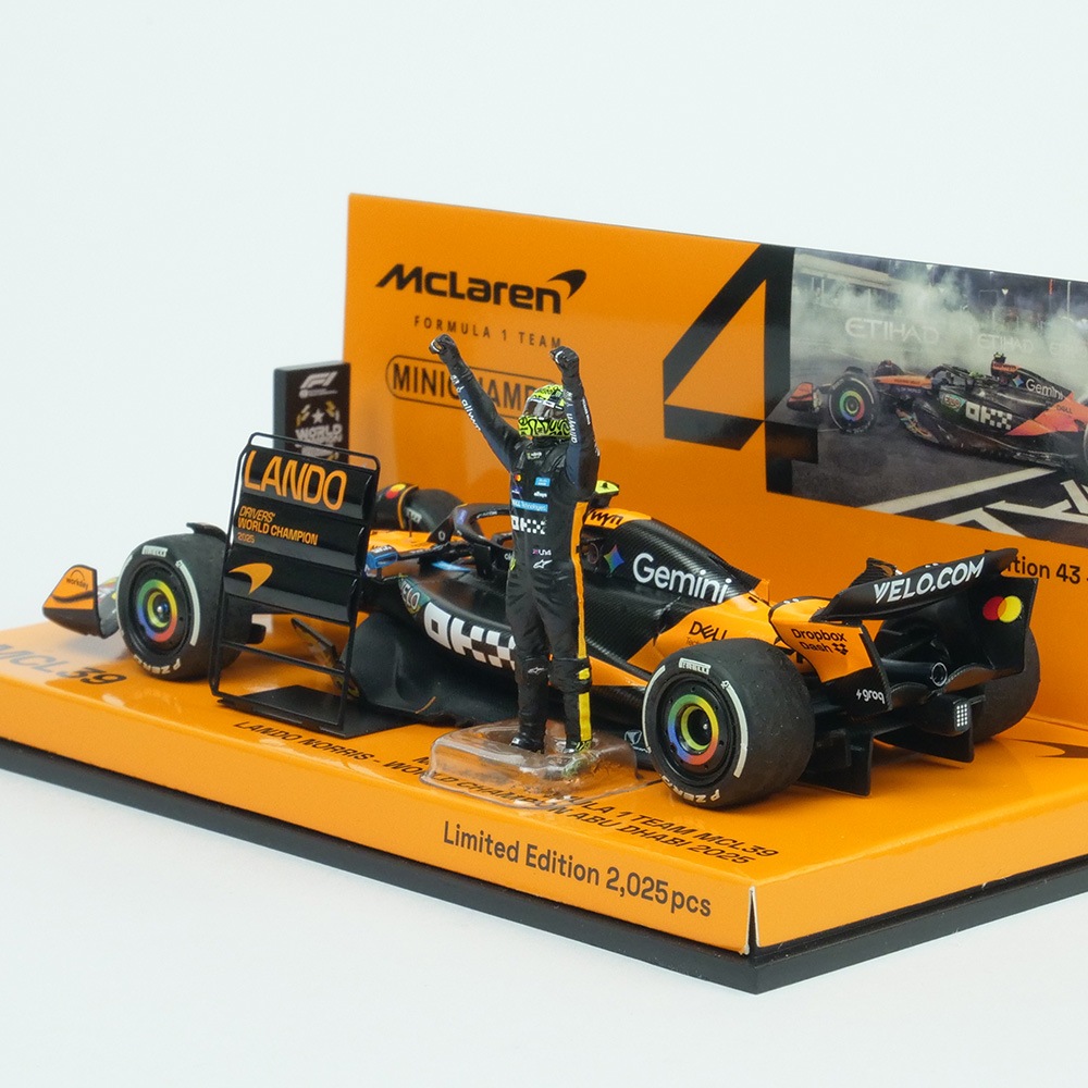 MINICHAMPS 1/43スケール マクラーレン F1チーム MCL39 L.ノリス