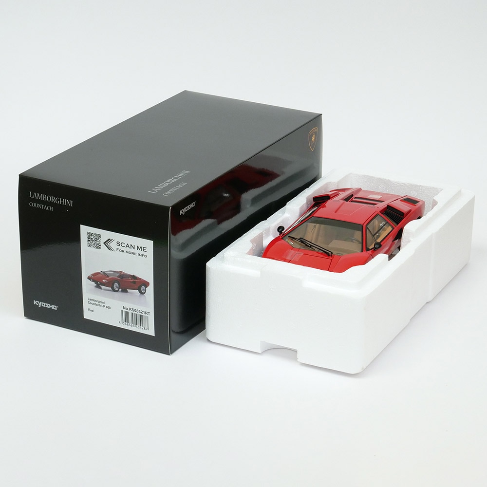 京商 1/18スケール ランボルギーニ カウンタック LP400 レッド