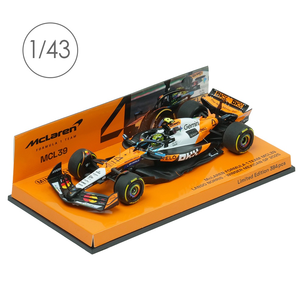 MINICHAMPS 1/43 マクラーレン F1 チーム MCL36 ダニエル・リカルド