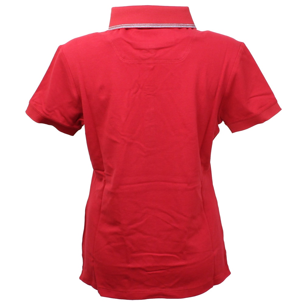 フェラーリ レディース ルレックス ポロ レッド/ホワイトボタン