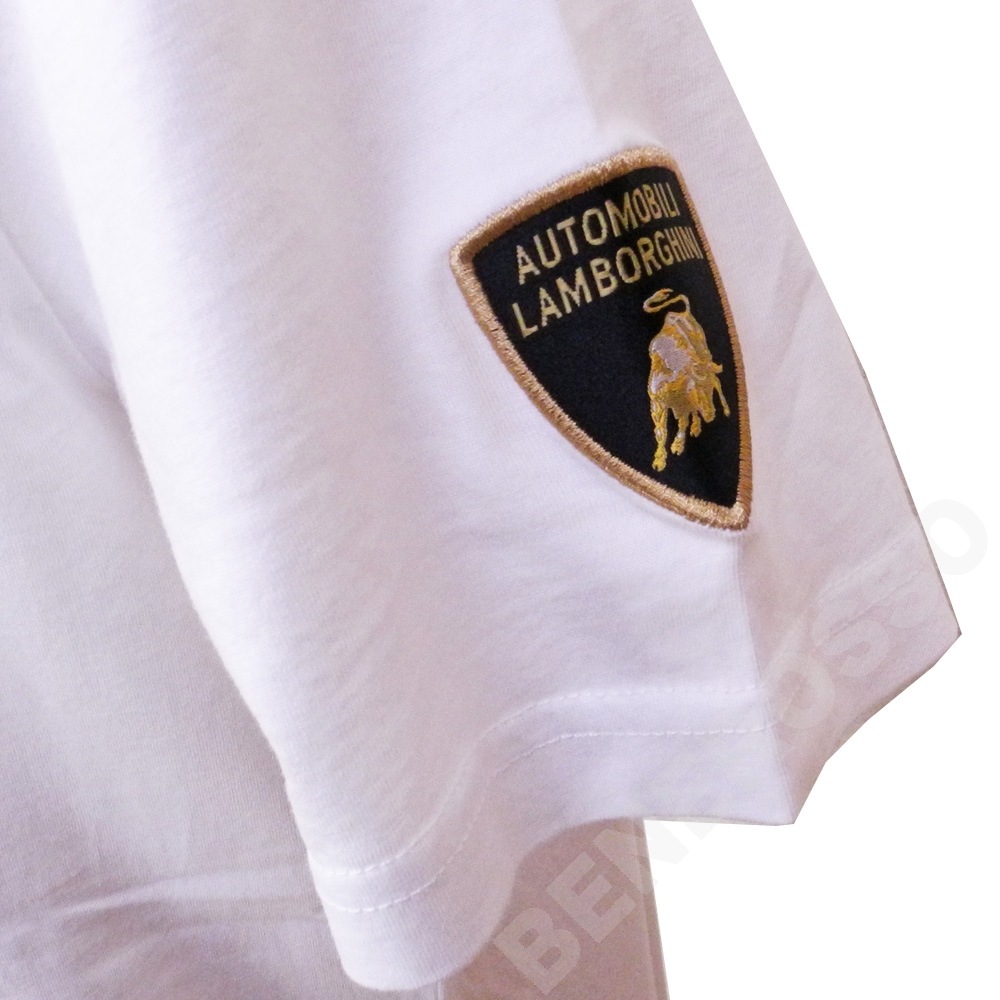 ランボルギーニ メンズ Miura プリント Tee ホワイト（Bianco Isi）9012213CCW086