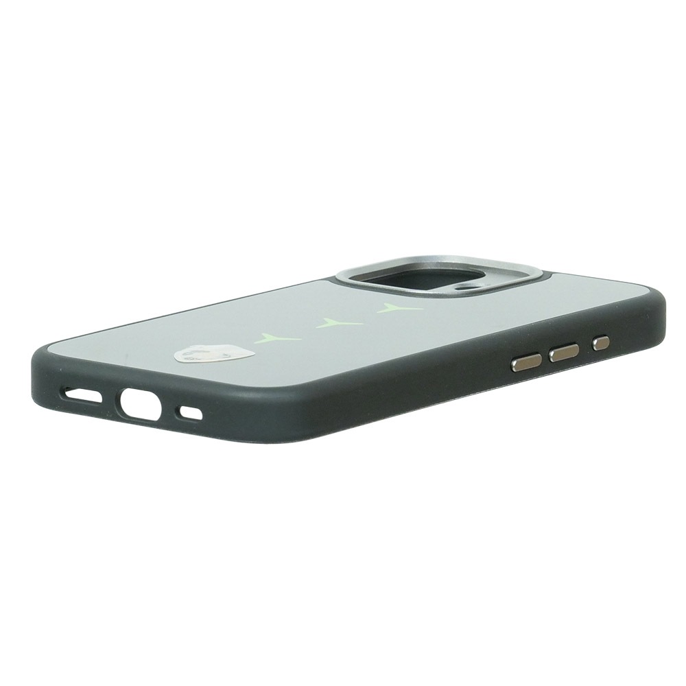 ランボルギーニ iPhone 17 リアルカーボン バックカバー レヴエルト D4 グリーン マグセーフ対応 LB-TPUPCMIP17-RE/D4-GN