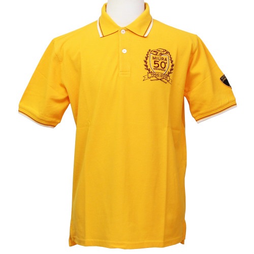 ランボルギーニ メンズ Miura 50°アニバーサリー ポロ SUN（イエロー）9010116CCY032 