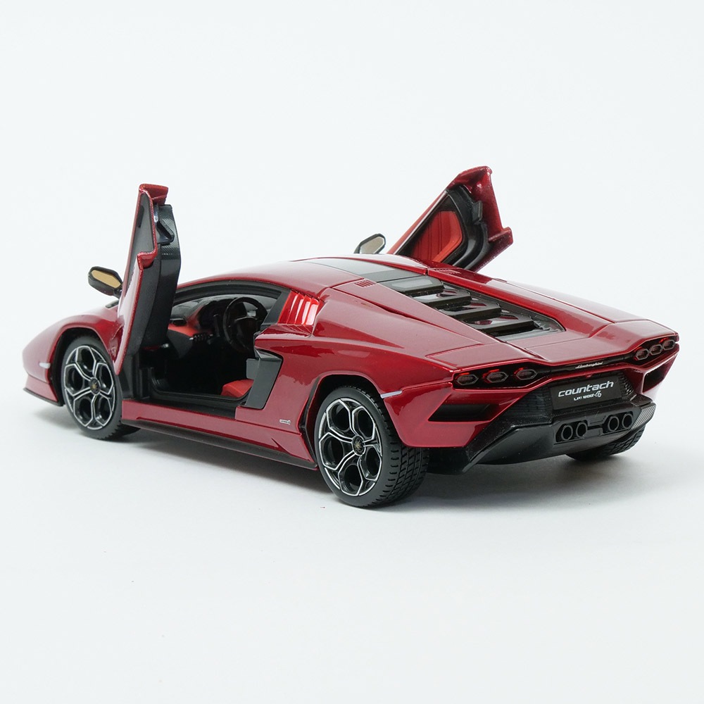 BBURAGO 1/24スケール ランボルギーニ カウンタック LPI800-4 レッド BUR21102R