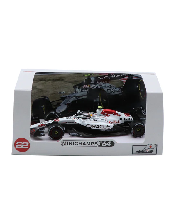 MINICHAMPS 1/64スケール オラクル レッド ブル レーシング RB21 角田