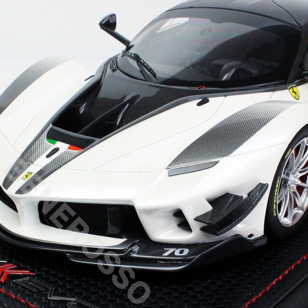 MRコレクション 1/18スケール フェラーリ FXX K EVO #70 Bianco Italia FE24A