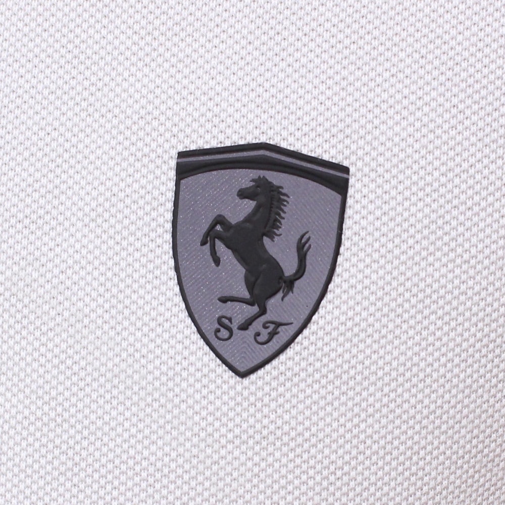 PUMA フェラーリ スタイル 2トーン ポロシャツ ホワイト 533341-06