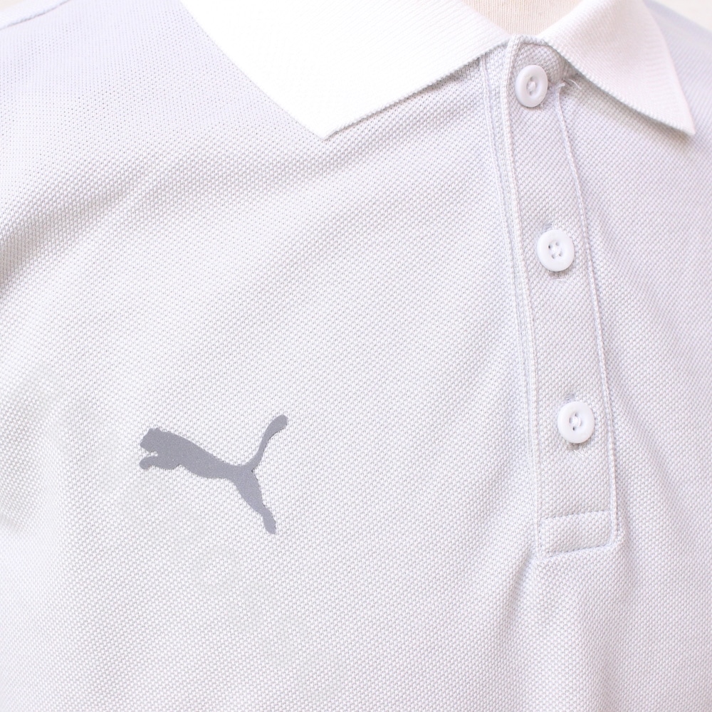 PUMA フェラーリ スタイル 2トーン ポロシャツ ホワイト 533341-06