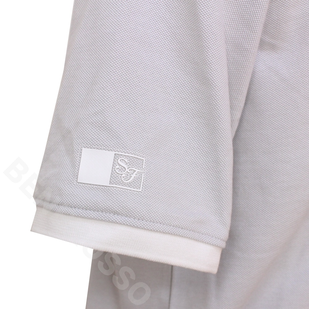 PUMA フェラーリ スタイル 2トーン ポロシャツ ホワイト 533341-06