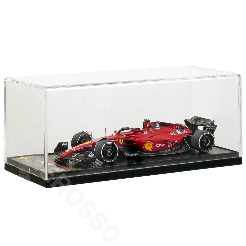 C.ルクレール フェラーリF1-75 1/18、アルファロメオ1/2ヘルメット C.ルクレール フェラーリF1-75 1/18、アルファロメオ1/2