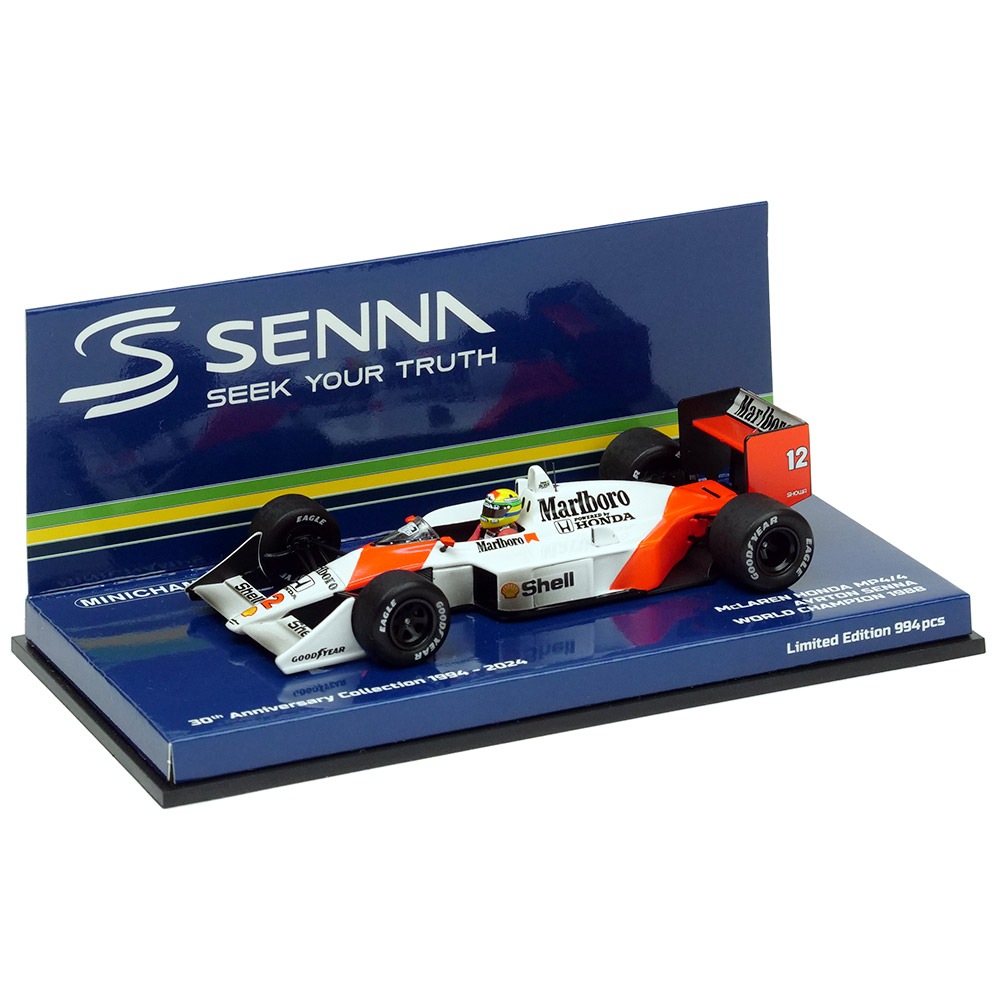 MINICHAMPS 1/43 マクラーレン ホンダ MP4/4 A.セナ 1988 ワールド 