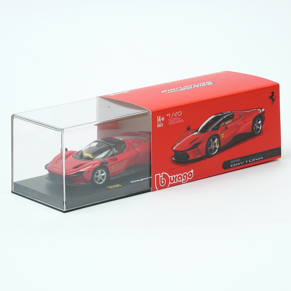 BBURAGO 1/43スケール デイトナ SP3 レッド 18-36914R