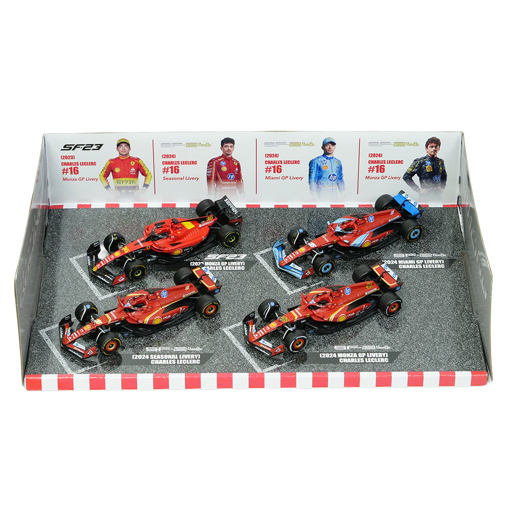Bburago F1 4台セット1台おまけ 1/43 Bburago F1 4台セット1台おまけ 1/43 Burago F1 1:43 Scale Diecast