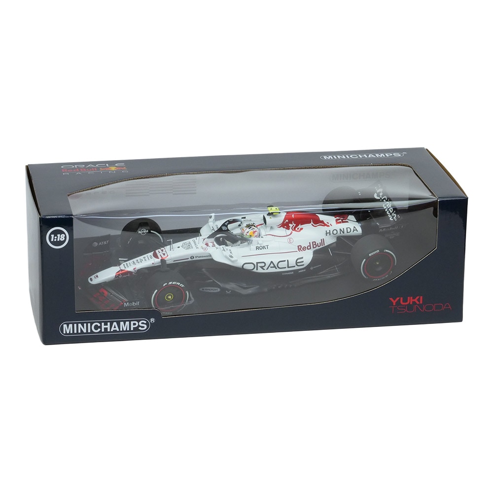 MINICHAMPS 1/18スケール オラクル レッド ブル レーシング RB21 角田