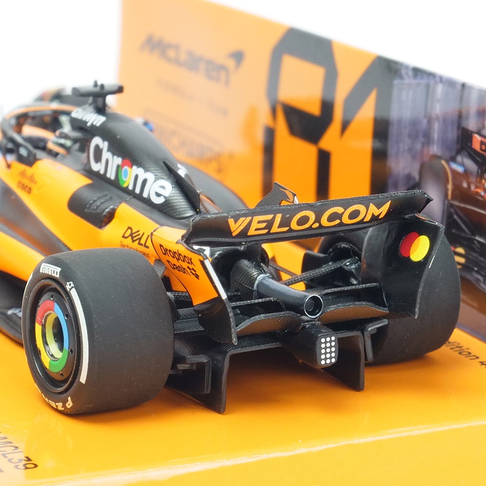 MINICHAMPS 1/43スケール マクラーレン F1チーム MCL39 O.ピアストリ モナコGP 2025 オレンジ 537255081