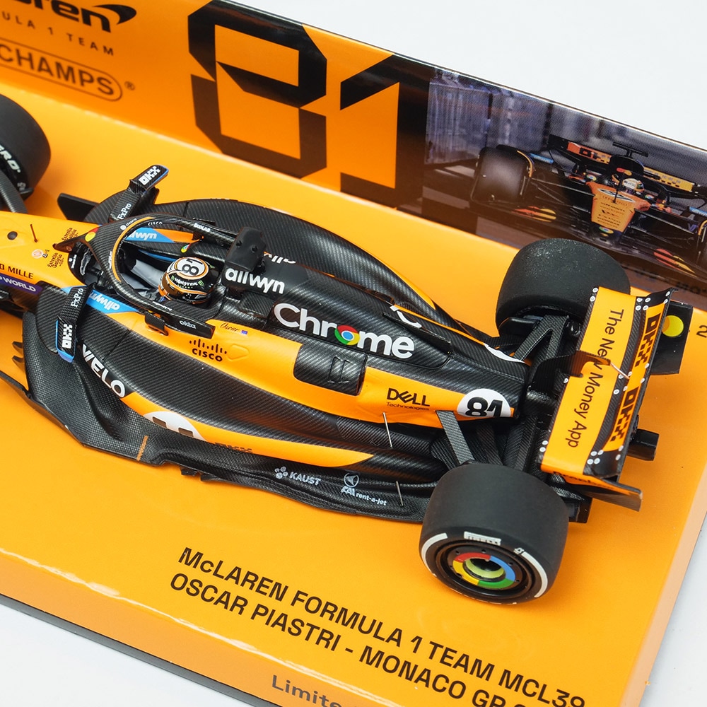 MINICHAMPS 1/43スケール マクラーレン F1チーム MCL39 O.ピアストリ モナコGP 2025 オレンジ 537255081