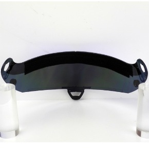 メモラビリア フェラーリ 2014 オリジナル バイザー ブルー ミラー スモーク F.アロンソ 使用 【返品・交換対象外】