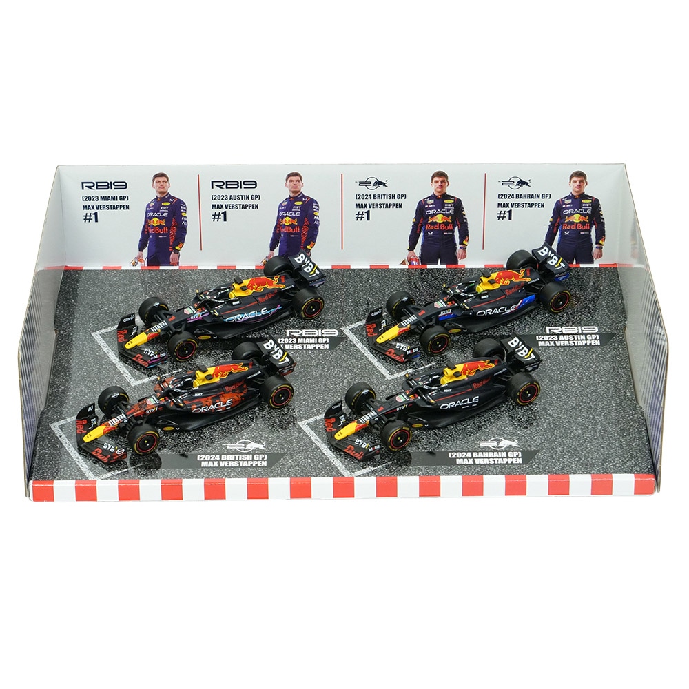 BBURAGO 1/43スケール レッドブル M.フェルスタッペン F1 モデルカー4