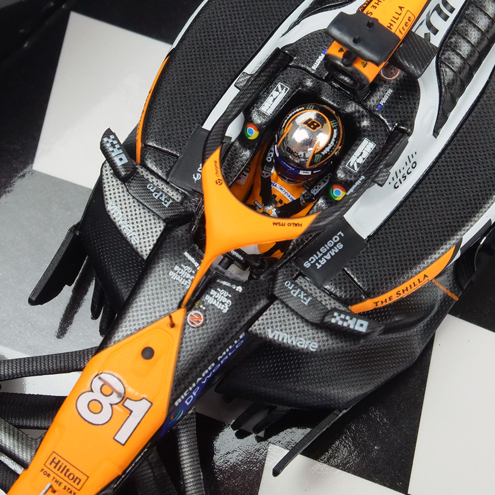 MINICHAMPS 1/43 マクラーレン F1チーム MCL38 O.ピアストリ
