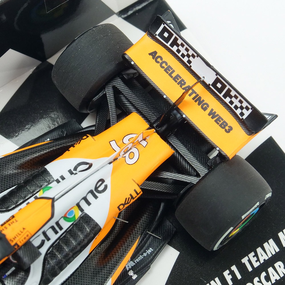MINICHAMPS 1/43 マクラーレン F1チーム MCL38 O.ピアストリ