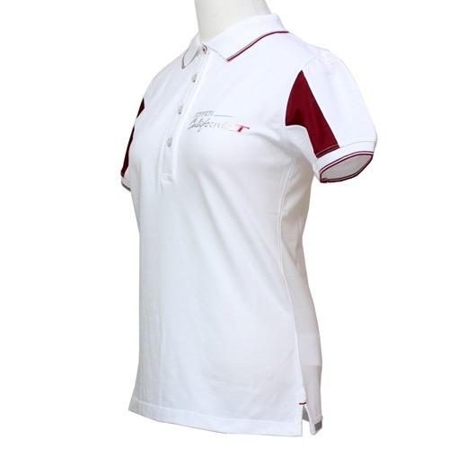 フェラーリ レディース カリフォルニア-T ポロ ホワイト/レッド