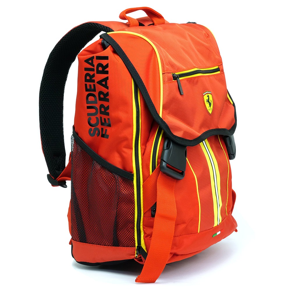 スクーデリア フェラーリ 拡張式 スクール バックパック レッド
