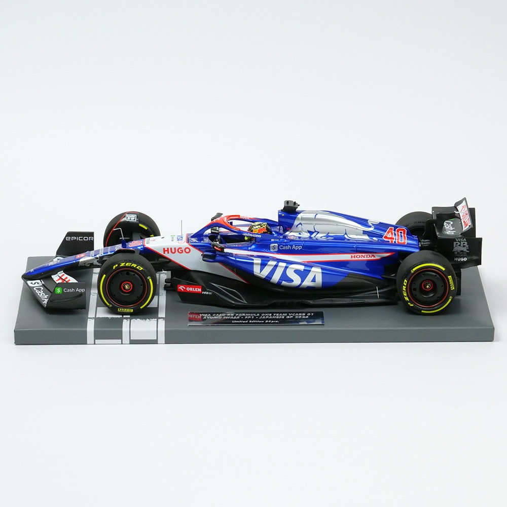 限定192台 1/43 F1 2024 日本GP VCARB01 岩佐歩夢 ビザ キャッシュ RB F1 チーム VCARB 01 岩佐歩夢 日本GP 2024