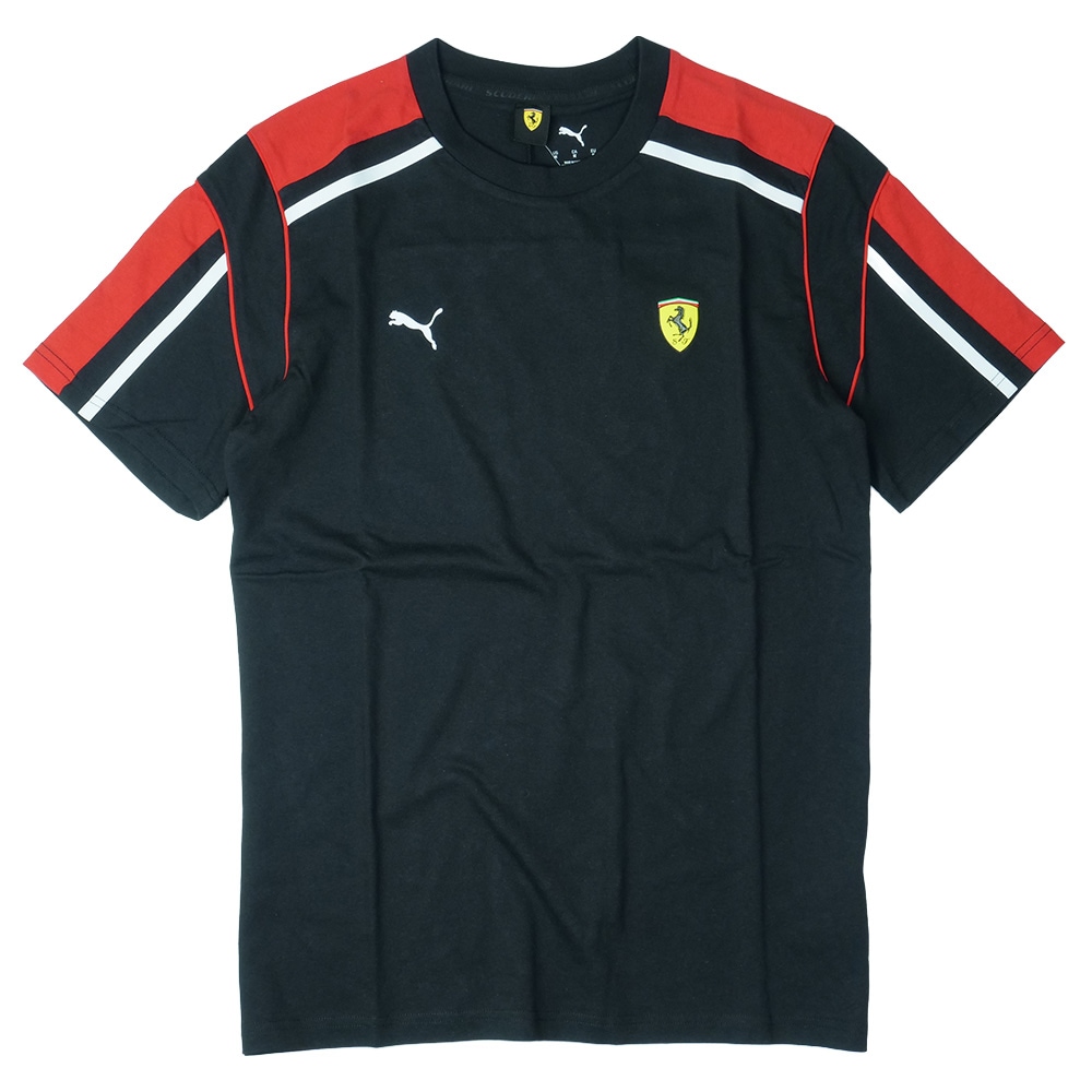 【Fortnite】Tシャツ フェラーリコラボ PUMA スクーデリア フェラーリ MT7 Tシャツ 2026 ブラック 636567-01