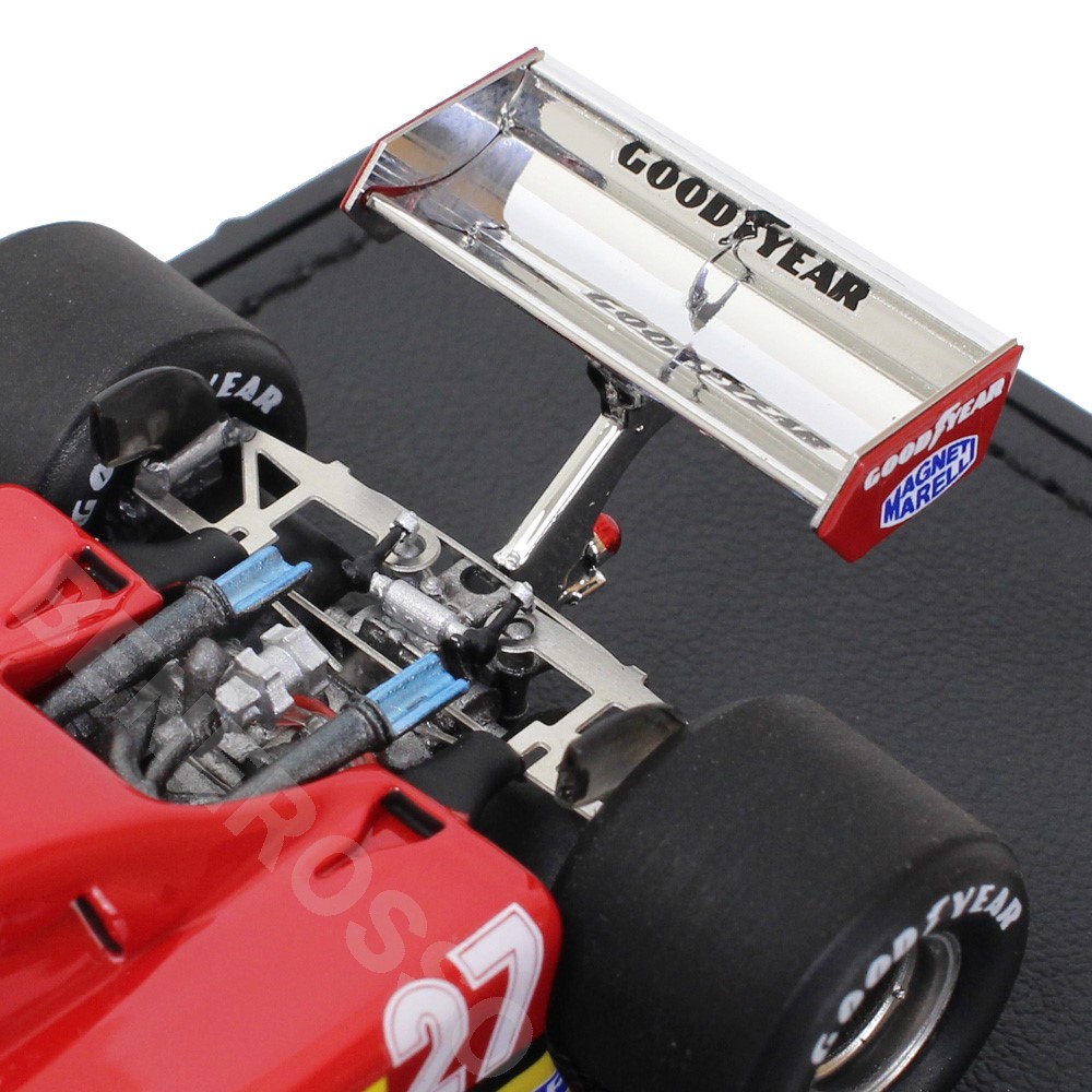 TOPMARQUES 1/43スケール フェラーリ 126 C2 1982 #27 G.ビルヌーブ GRP43009A