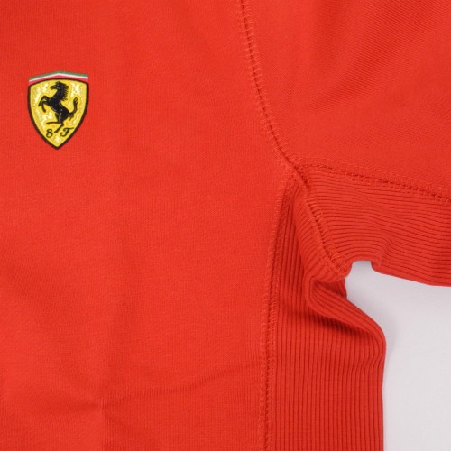 フェラーリ キッズ SF フルジップパーカー レッド