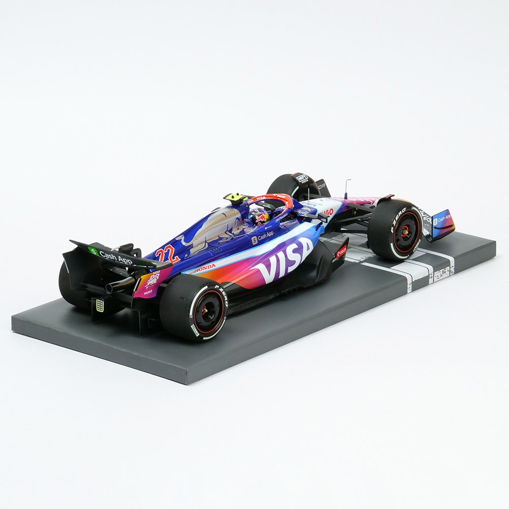 ミニチャンプス 1/18 レーシング・ブルズ 2024 マイアミGP 角田裕毅 ミニチャンプス 1/18 レーシング・ブルズ 2024 マイアミGP 角田裕毅