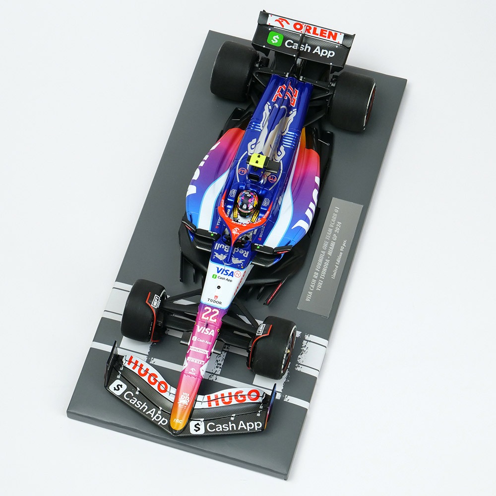 MINICHAMPS 1/18スケール ビザ キャッシュ RB F1チーム VCARB 01