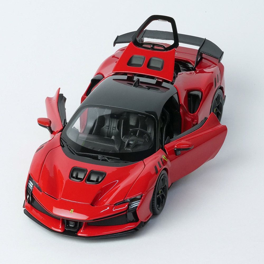 Bburago 1/24スケールフェラーリ SF90 XX ストラダーレ レッド 18