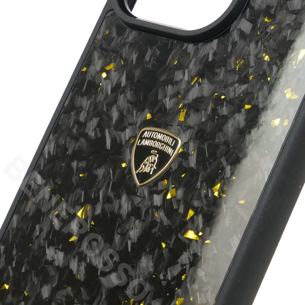 ランボルギーニ iPhone14ProMax リアルカーボン バックカバー ウラカン